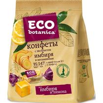 Конфеты Рот Фронт Eco Botanika вкус имбиря и лимона 200 гр., флоу-пак
