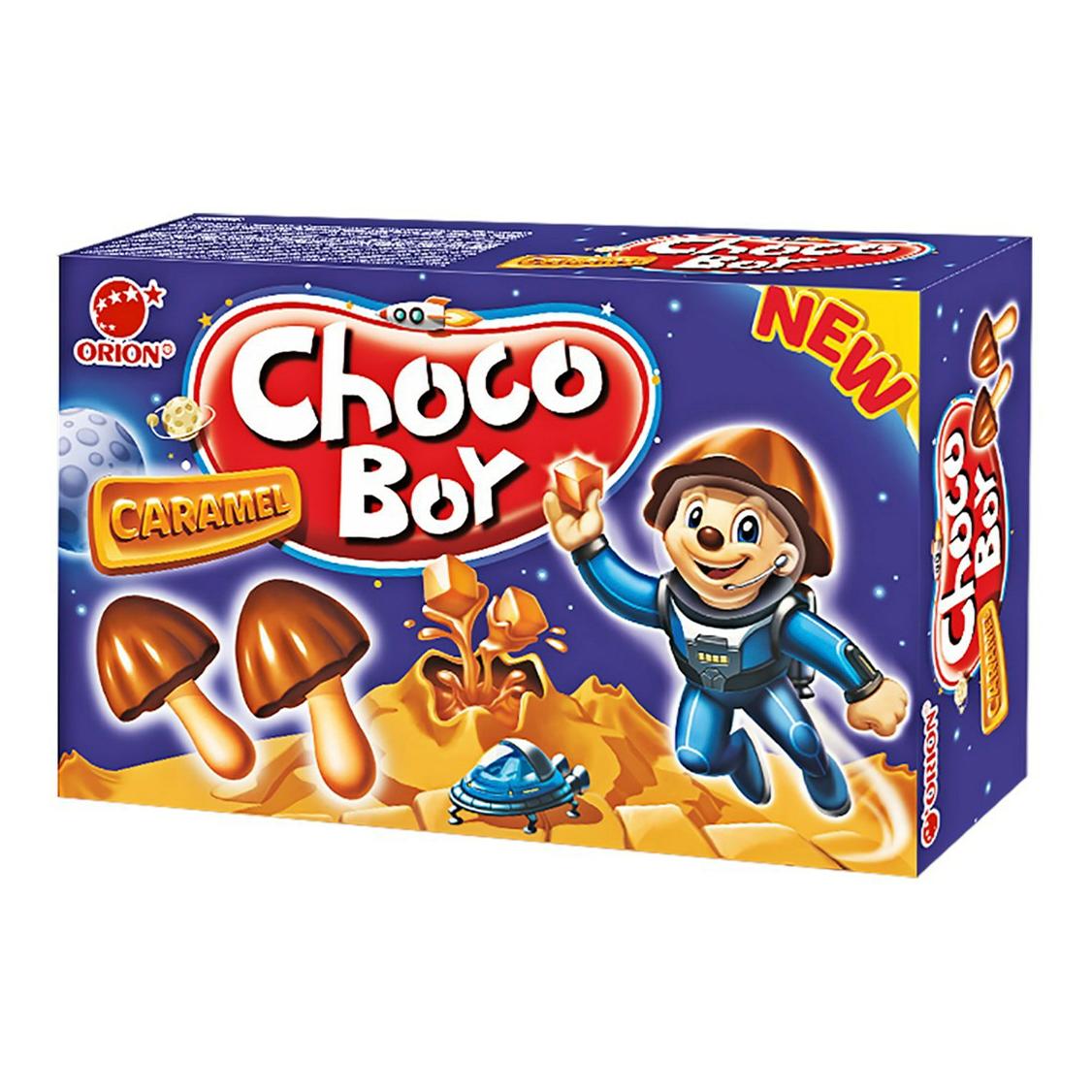 Печенье Choco Boy Caramel грибочки карамельное 45 гр., картон