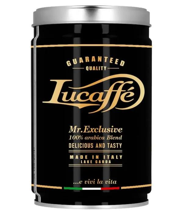 Кофе Lucaffe Mr. Exclusive зерновой 250 гр., ж/б