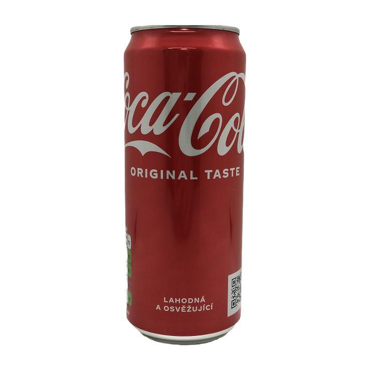 Напиток газированный Coca-Cola Слим Чехия 330 мл., ж/б