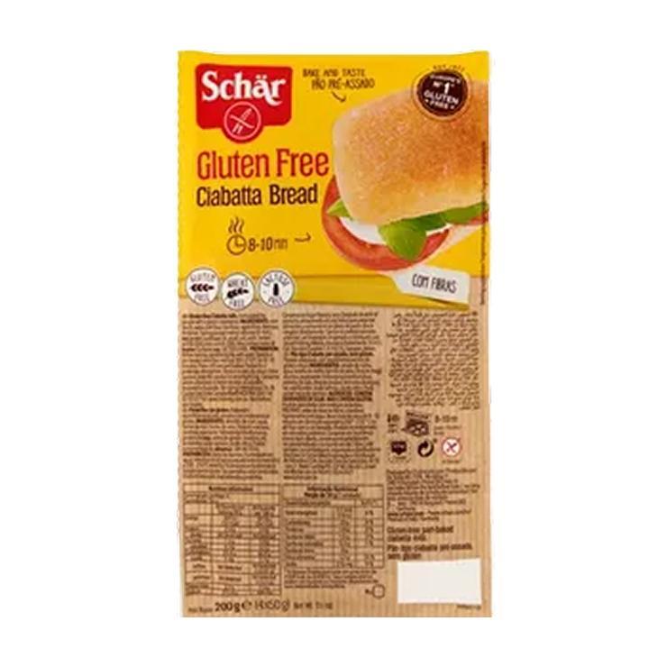 Хлеб Dr. Schar Ciabatta итальянский 200 гр., пластиковая упаковка