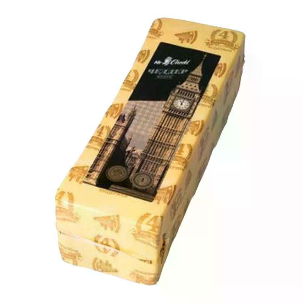 Сыр Mr Chedd Чеддер белый 50% 2,6 кг., пленка