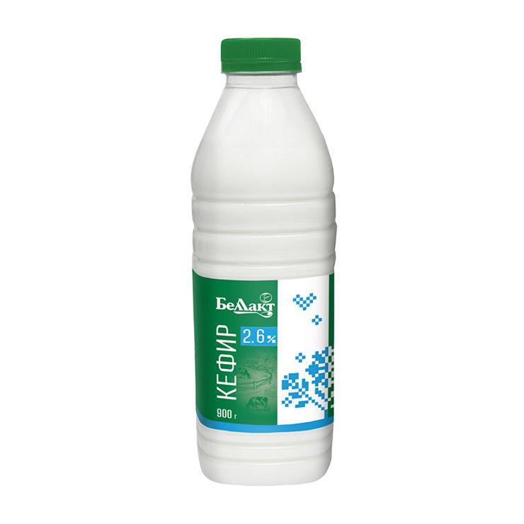 Кефир Беллакт 2,6% 900 гр., ПЭТ