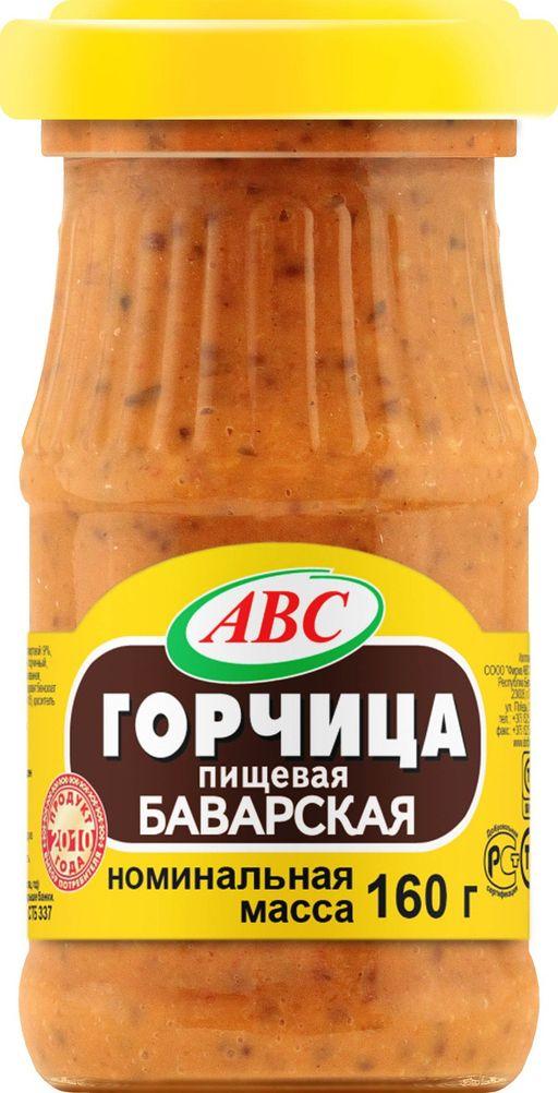 Горчица Баварская ABC 160 гр., стекло