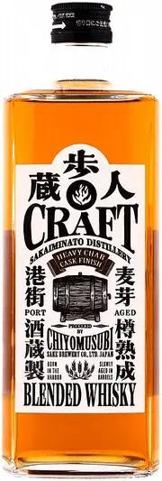 Виски Chiyomusubi Sake Brewery Heavy Char Cask Finish купажированный 43 % 700 мл., стекло