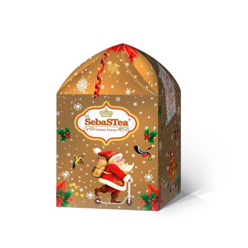 Чай ассорти SebaSTea New Year Joy в пакетиках 1,75 гр. х 20 шт., картон