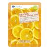 Маска для лица с натуральным экстрактом апельсина, тканевая, FoodaHolic Orange Gram Natural Essence, 23 гр., пластиковый пакет