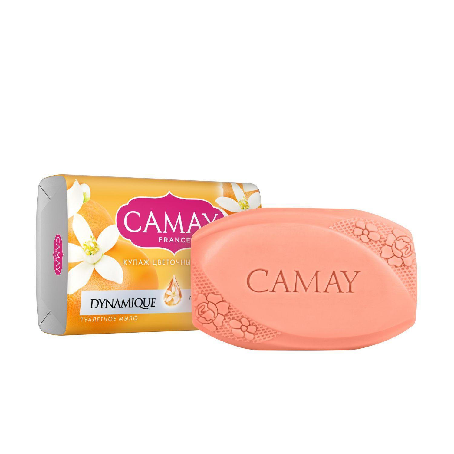 Мыло Camay Dynamique Grapefruit Динамик туалетное 85 гр., обертка