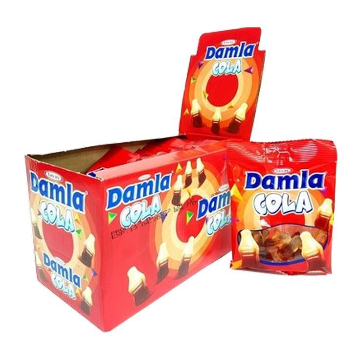Мармелад жевательный Damla Gummy кола 80 гр., флоу-пак