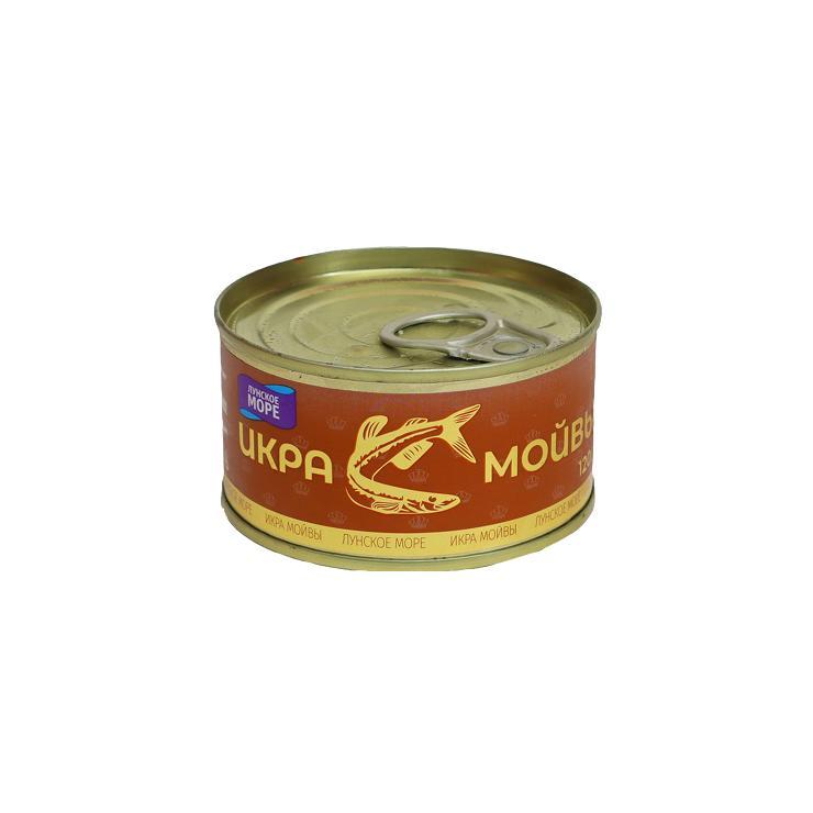 Икра мойвы Лунское Море соленая 120 гр., ж/б