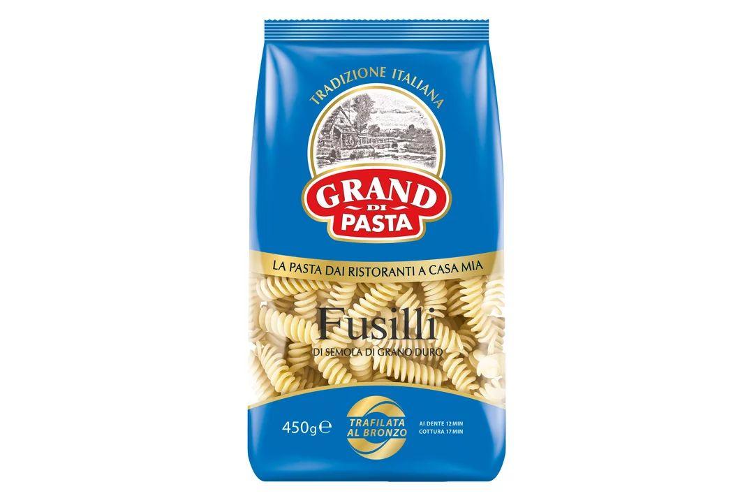 Макаронные изделия Grand Di Pasta fusilli спираль, 450 гр., флоу-пак