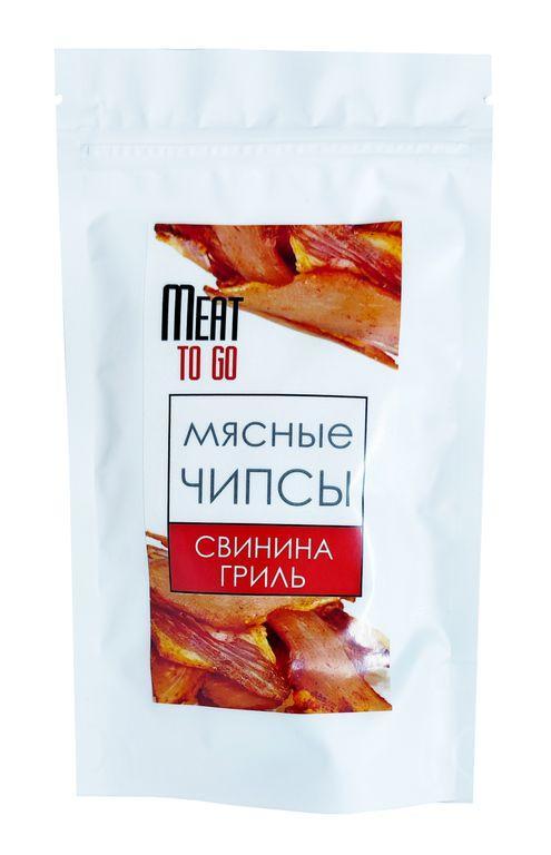 Мясные чипсы Meat to Go из свинины гриль 50 гр., дой-пак