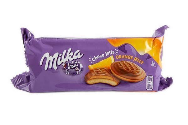 Печенье Milka Chocojaffa Orange 147 гр., флоу-пак