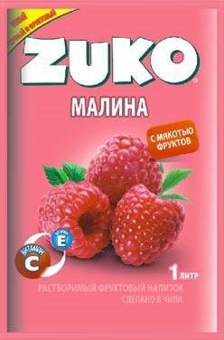 Растворимый напиток Zuko Малина 20 гр., саше