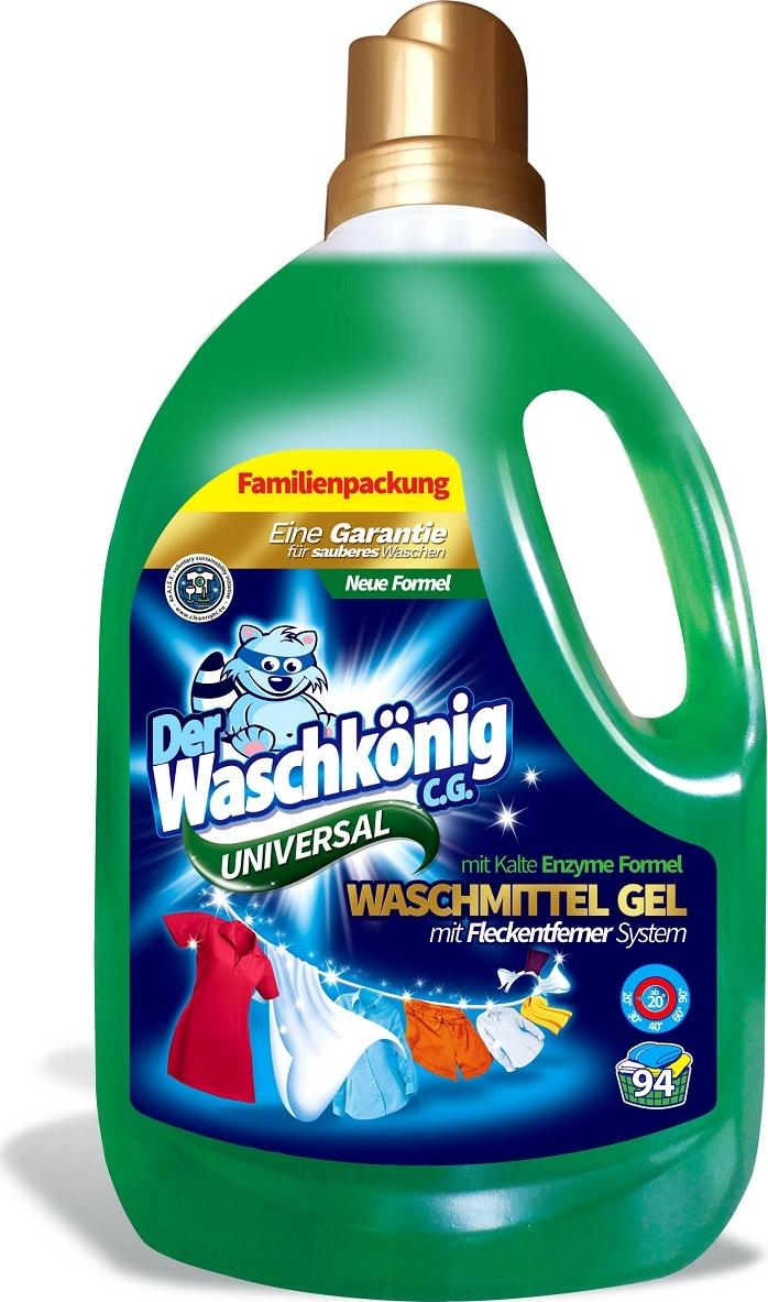 Гель для стирки Der Waschkonig C.G. Universal Универсальный 3.4 л., картон