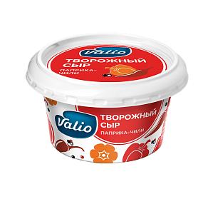 Сыр Valio  творожный 68% с паприкой и перцем чили , 150 гр., ПЭТ