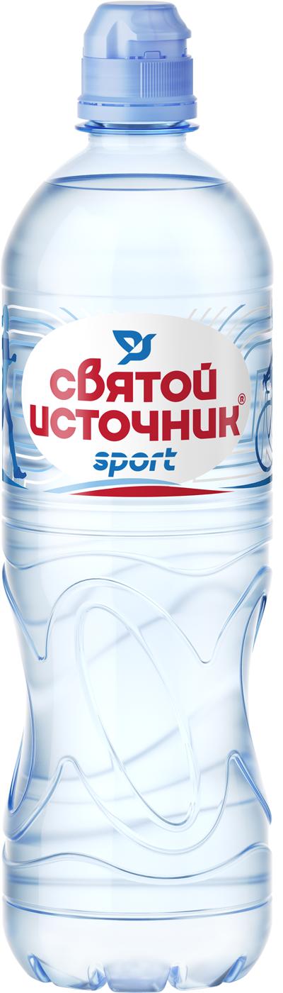Вода Святой Источник питьевая негазированная Спорт, 750 мл., ПЭТ