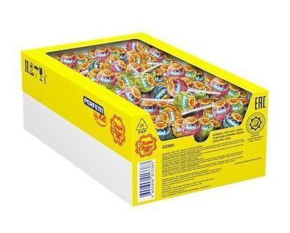 Карамель на палочке Chupa Chups мини микс 6 кг., картон