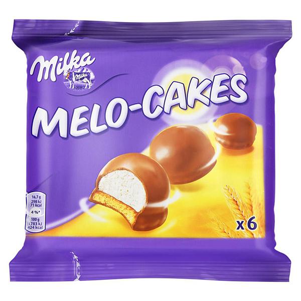 Печенье Milka Melo Cake с суфле 100 гр., флоу-пак