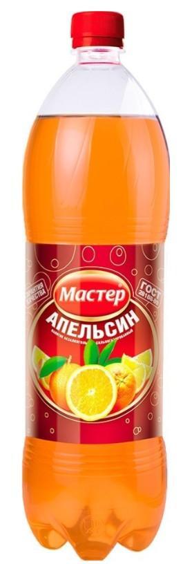 Напиток газированный Мастер апельсин 500 мл., ПЭТ