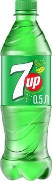 Напиток газированный 7Up Эмеральд Беларусь 500 мл., ПЭТ