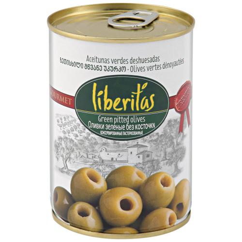 Оливки Liberitas б/к, 425 гр., ж/б