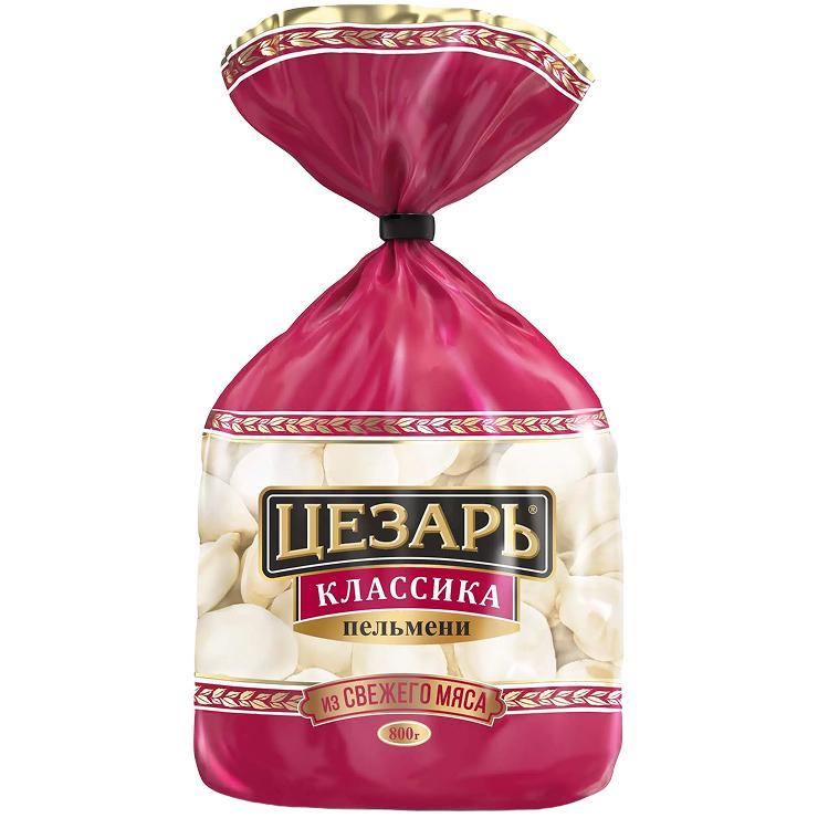 Пельмени Цезарь Классические 800 гр., флоу-пак