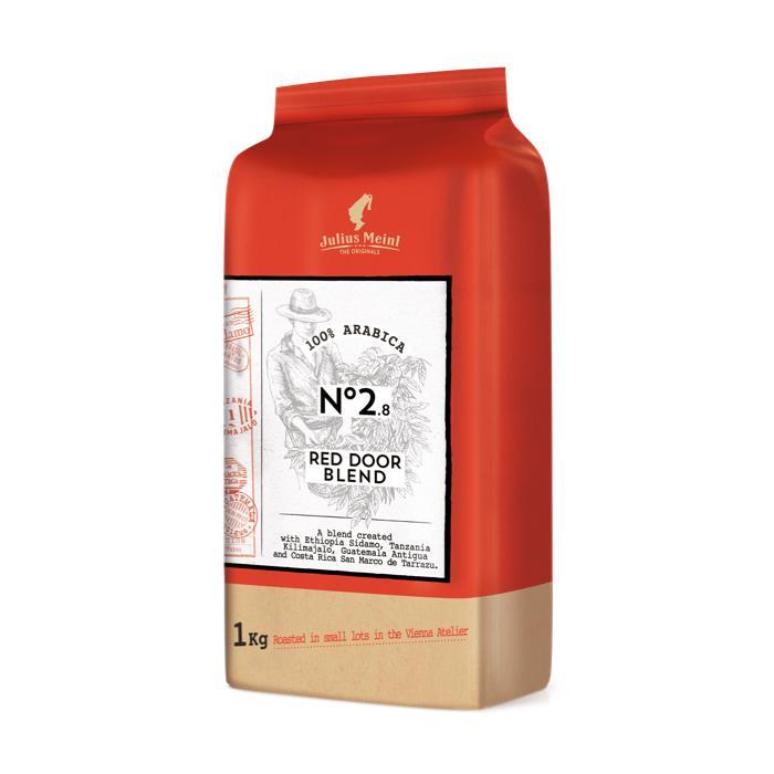 Кофе Julius Meinl Red Door Blend в зернах 1 кг., флоу-пак