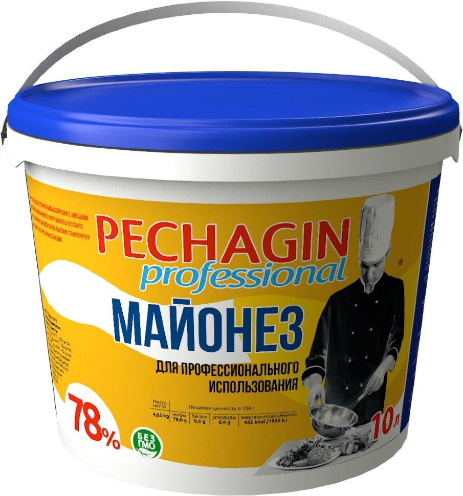 Майонез Pechagin Professional 78% 10 л., пластиковая упаковка