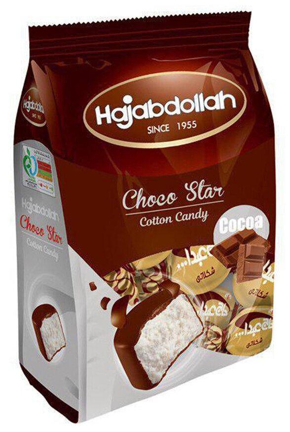 Конфеты Hajabdollah Choco Star из пишмание со вкусом ванили 180 гр., флоу-пак