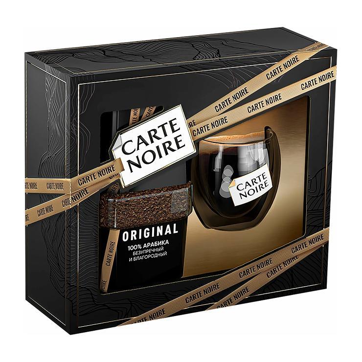Кофе растворимый сублимированный Carte Noire со стаканом 95 гр., картон