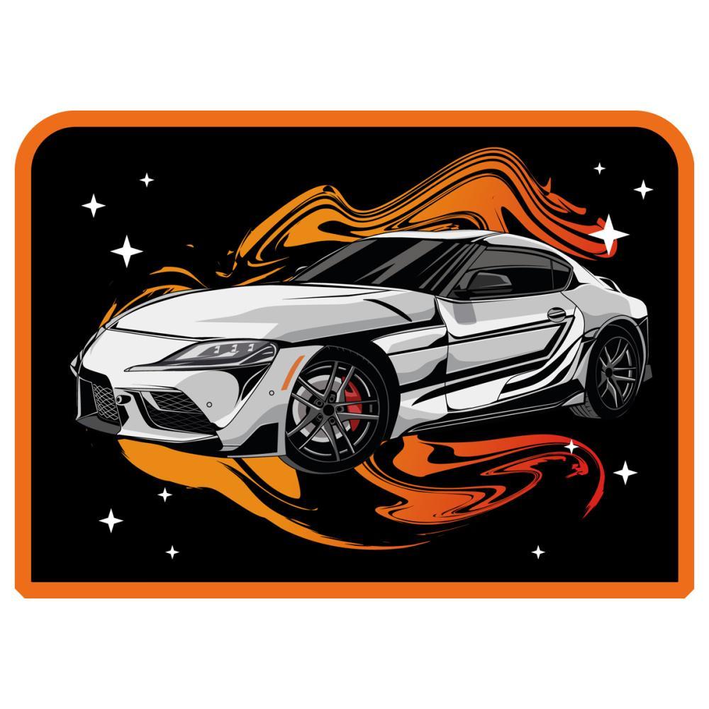 Папка для тетрадей ArtSpace Sports coupe А5 1 отделение на молнии пластик, пакет