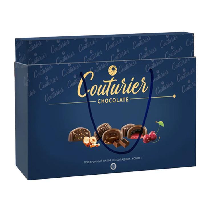 Набор подарочный Couturier конфеты шоколадные ассорти 320 гр., картон