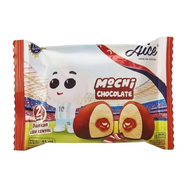 Мороженое пломбир Aice батончик моти шоколад 40 гр., флоу-пак