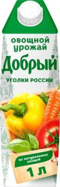 Нектар Добрый Уголки России Овощной микс