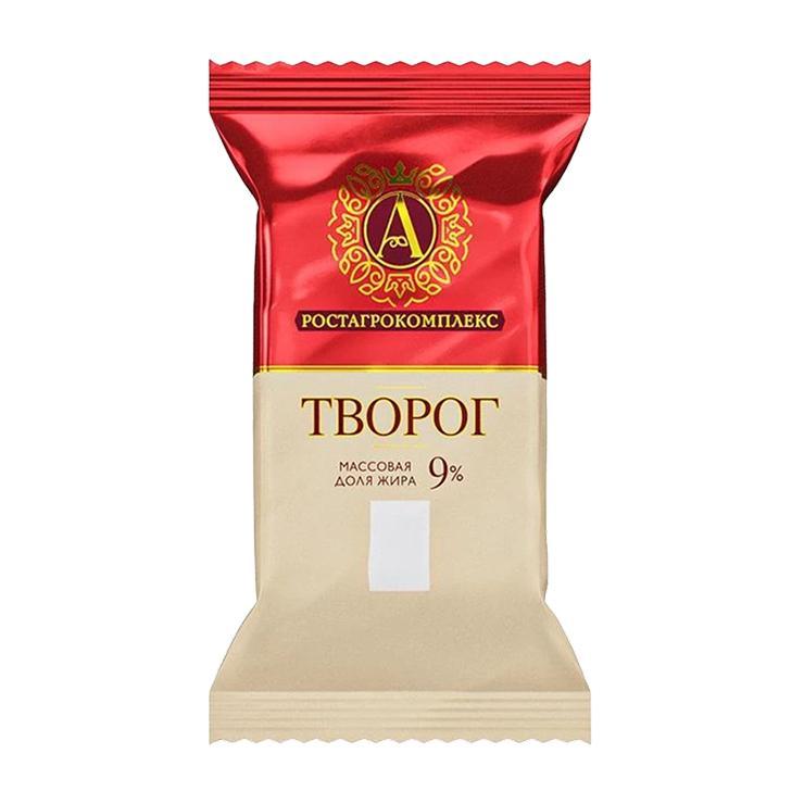 Творог А.Ростагрокомплекс 9% 180 гр., флоу-пак