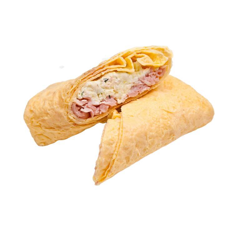 Блин-омлет с сыром и ветчиной 140 гр., пластиковая упаковка