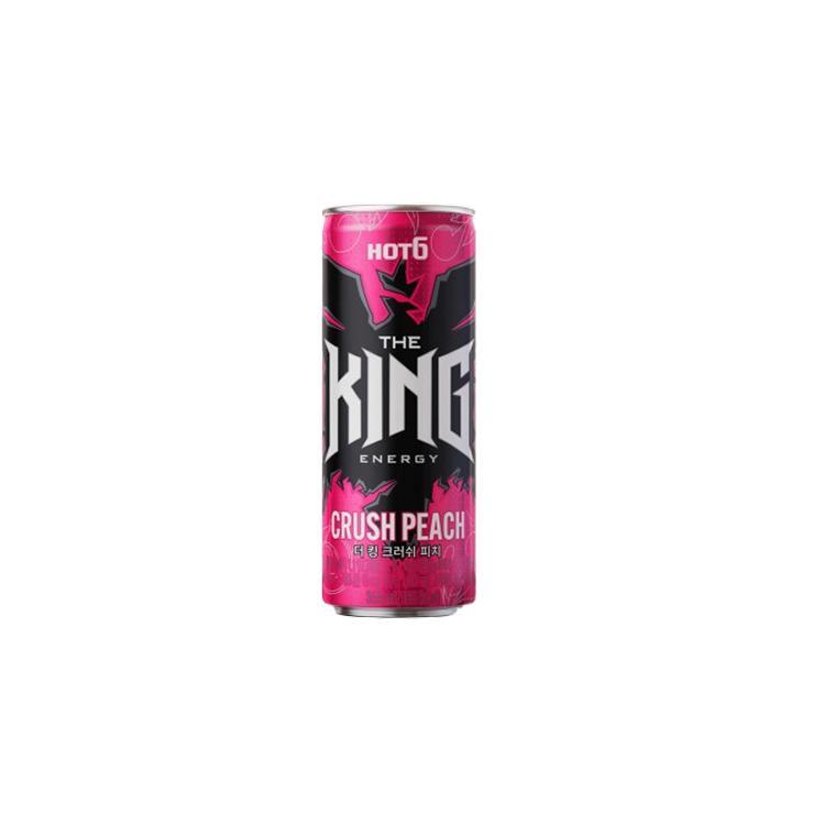Напиток энергетический The King crush peach 355 мл., ж/б