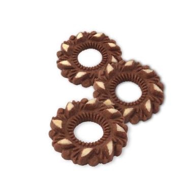 Печенье шоколадные Брянконфи Нежные подснежники, 300 гр., флоу-пак