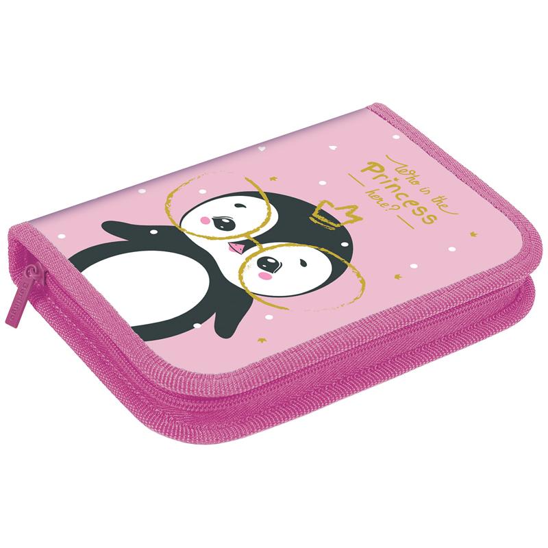Пенал 1 отделение, 200*140*40 BerlingoPrincess, полиэстер