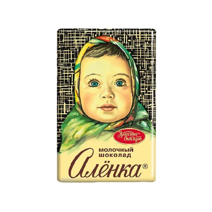 Шоколад Алёнка молочный 15 гр., обертка