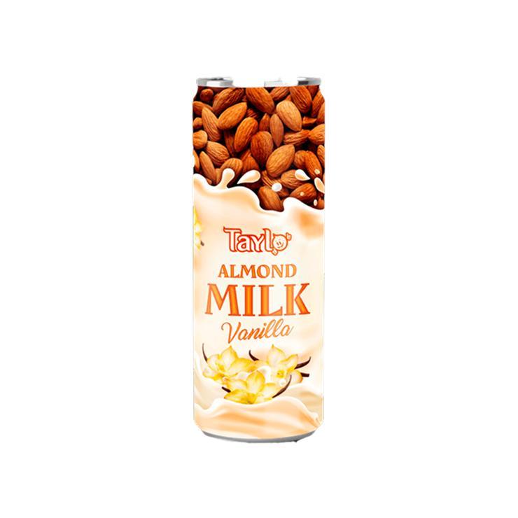 Напиток Taylo Almond milk Vanila миндальное молоко ваниль 250 мл., ж/б