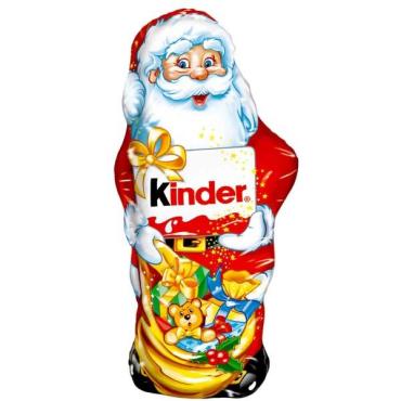 Шоколад Kinder фигурный Дед Мороз, 55 гр., обертка фольга/бумага
