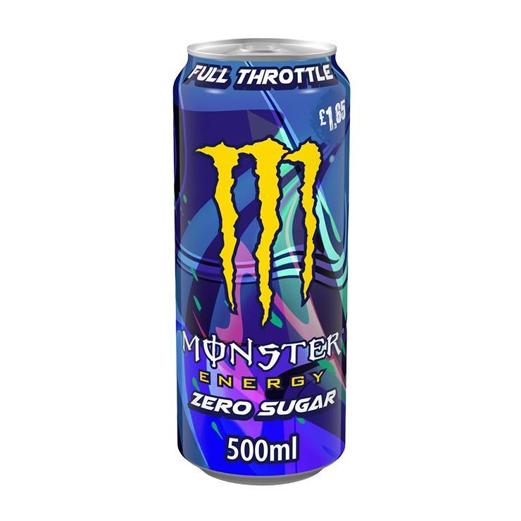 Напиток энергетический Monster Full Throttle Zero Ирландия 500 мл., ж/б