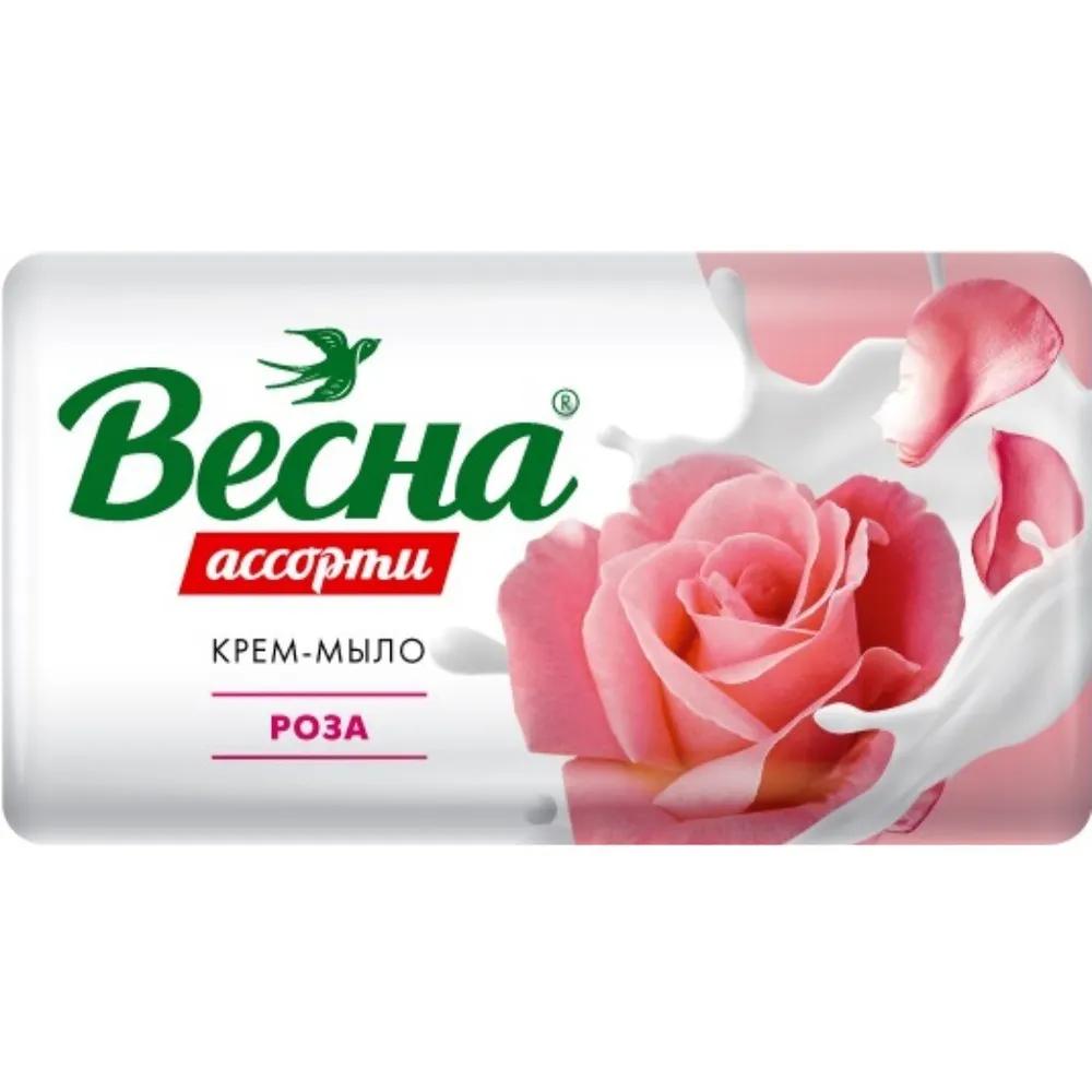 Мыло Весна Роза 90 гр., бумага