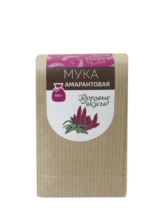 Мука Здоровые Вкусы Амарантовая, 300 гр., бумажная упаковка