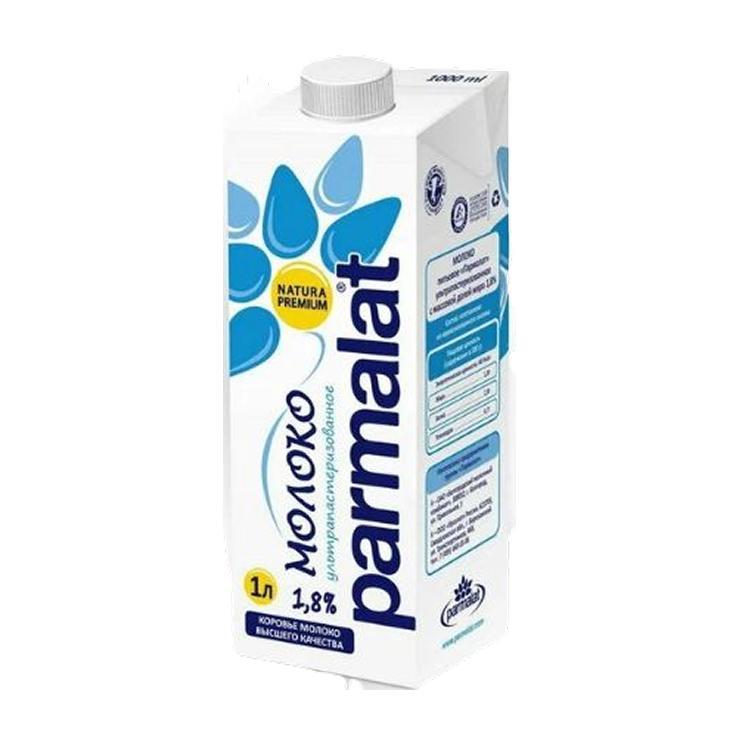 Молоко Parmalat ультрапастеризованное 1,8% 1 л., тетра-пак