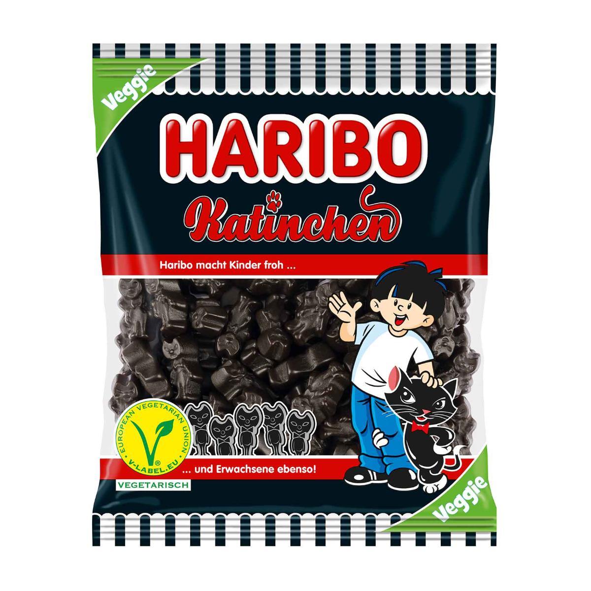 Мармелад Haribo Veggie Katinchen 175 гр., флоу-пак