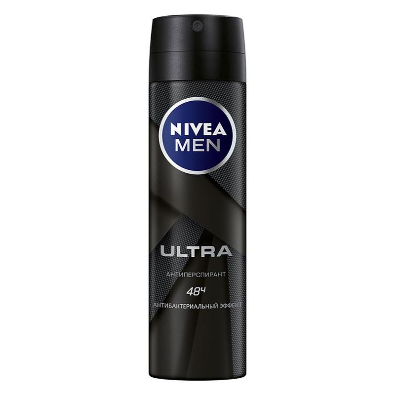 Дезодорант-антиперспирант Nivea MEN Ultra спрей 150 мл., баллон