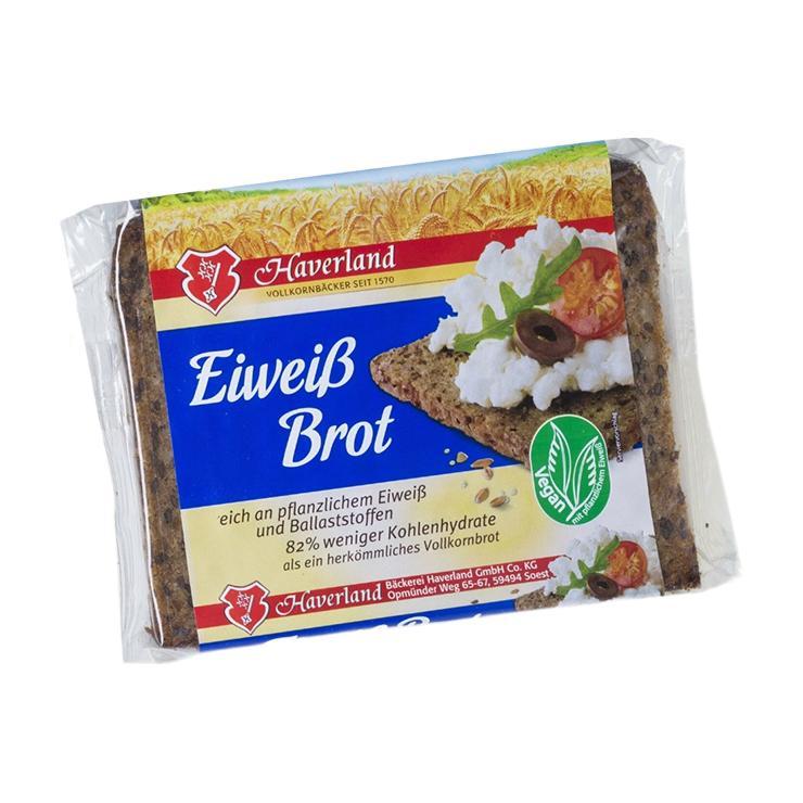 Хлеб Haverland Vegan цельнозерновой протеиновый 250 гр., пакет
